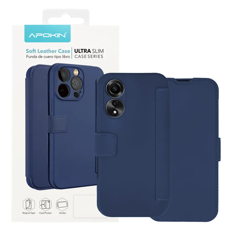 Capa Silicone Apokin para Oppo A78 4G com Efeito Pele Rosa claro - Imagem 4