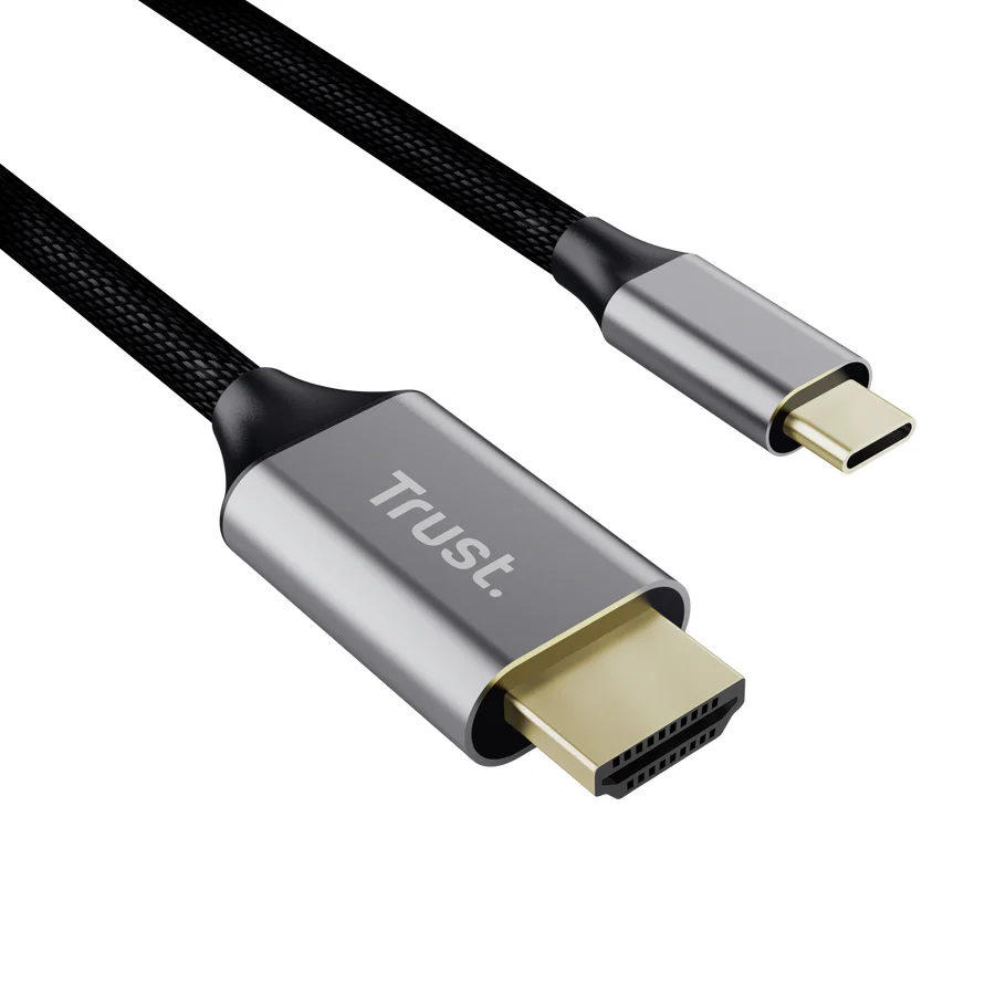 Cabo Trust Calyx USB-C para HDMI 2 m Trançado 4K - Imagem 2