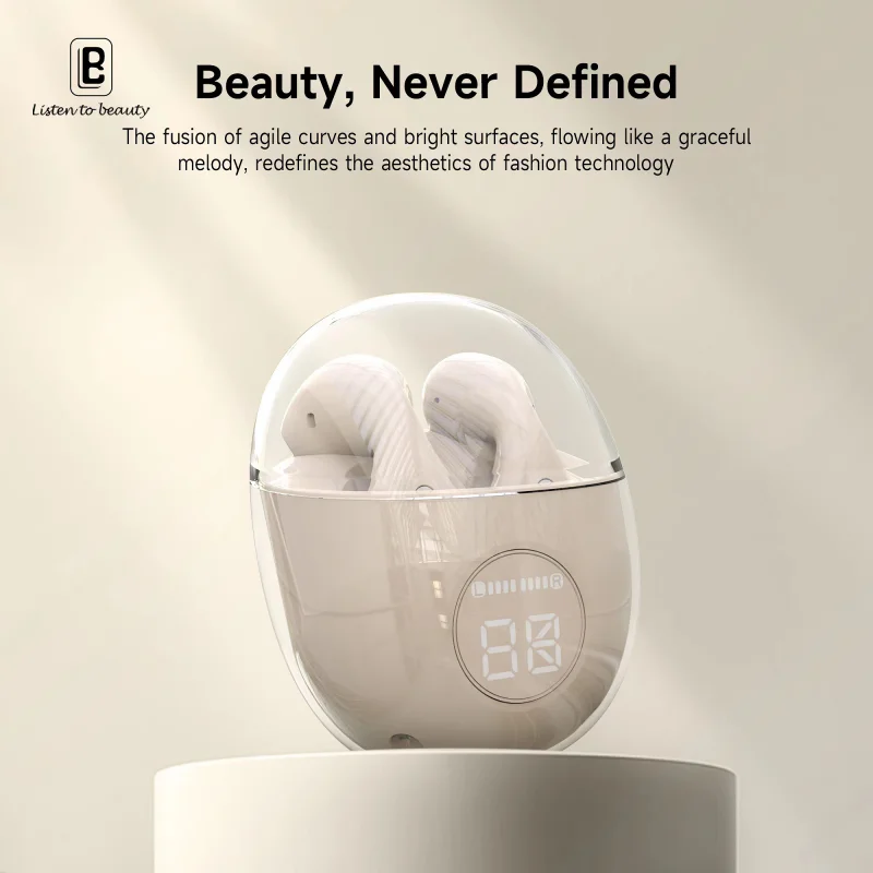 Auriculares Sem Fios Apokin Bavin BH17 Bluetooth Rosa - Imagem 2