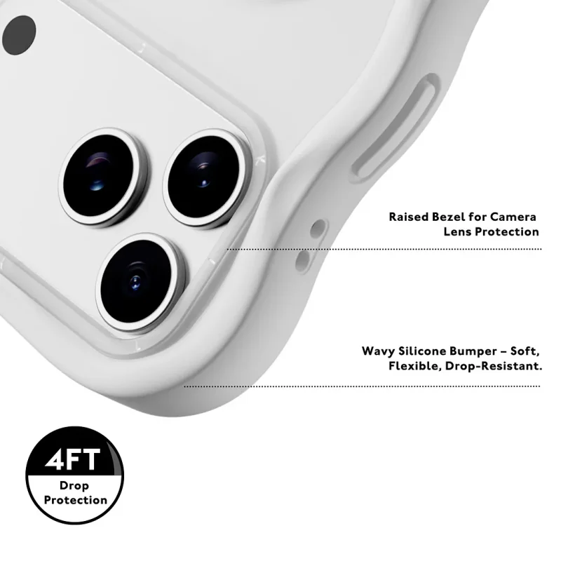 Capa Apokin Youngkit Onda Relâmpago para iPhone 17 Pro e 18 Pro Rosa - Imagem 5