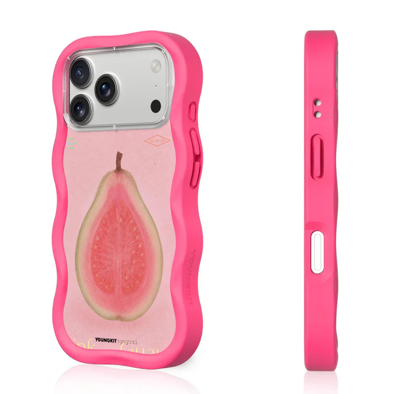 Capa Youngkit Big Wave para iPhone 16 Pro Max com MagSafe Rosa - Imagem 2