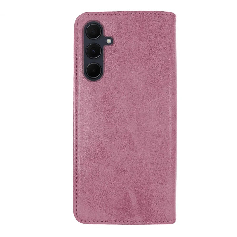 Capa Apokin para Samsung Galaxy A35 Livro em Pele Sintética com Porta-Cartões Preto - Imagem 2