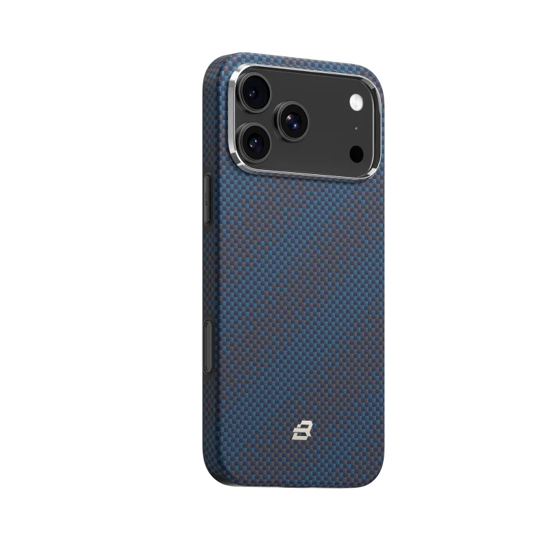 Capa Apokin para iPhone 17 Pro Max e 18 Pro Max Magnética Fibra de Aramida Verde - Imagem 3