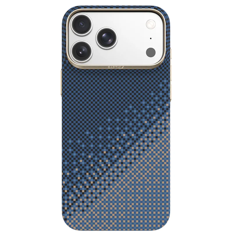 Capa Apokin RAPTIC Aramid Skin para iPhone 18 Pro com MagSafe Esmeralda