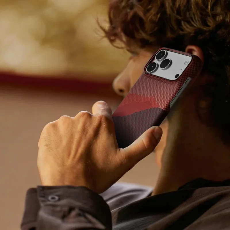 Capa Apokin Pitaka Edge Case para iPhone 18 Pro Além do Horizonte 2.0 Outono - Imagem 6