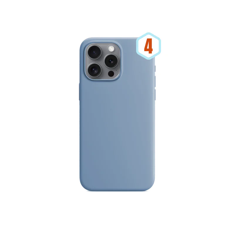 Capa Apokin para iPhone 16 Pro Max Silicone Líquido Efeito Pele 19 - Imagem 6