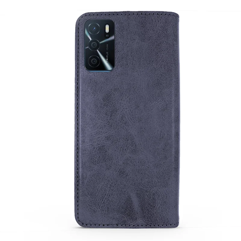 Capa Livro Flip Apokin para Oppo A77 em Pele Sintética com Porta-cartões Rosa - Imagem 3