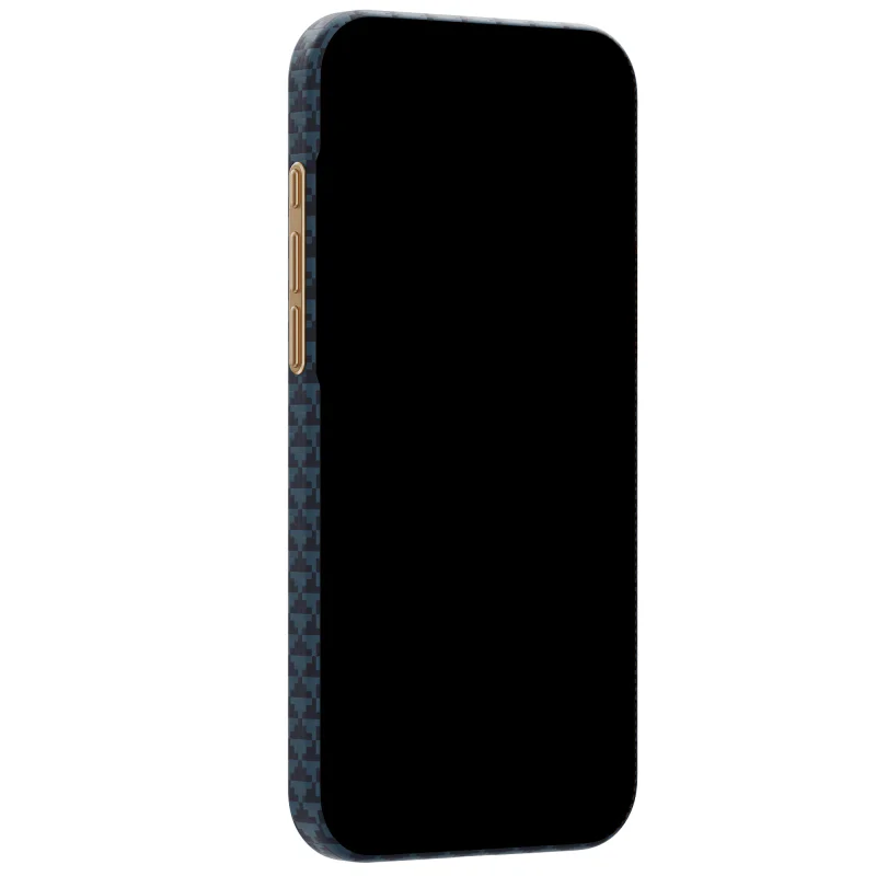 Capa Apokin Raptic Aramid Skin para iPhone 18 Pro Max com MagSafe Preto escuro - Imagem 5