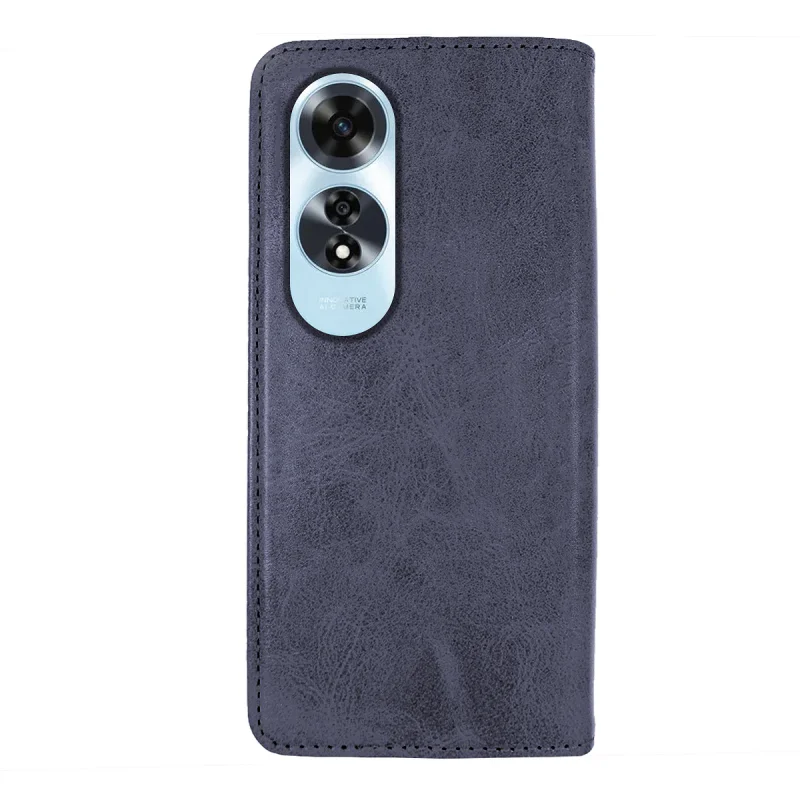 Capa Apokin para Oppo A60 com Porta-cartões Pele Sintética Preto - Imagem 3