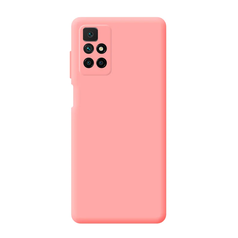 Capa Apokin para Xiaomi Redmi 10 Silicone Macio com Proteção de Câmara 3D Lilás