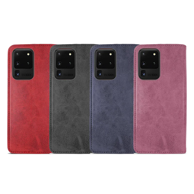 Capa Apokin para Samsung Galaxy S20 Ultra em Ecopele com Porta-Cartões Preto - Imagem 1