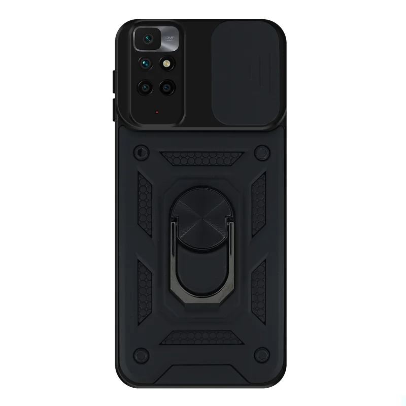 Capa Apokin para Xiaomi Redmi 10 com Anel e Proteção de Câmara Azul - Imagem 6