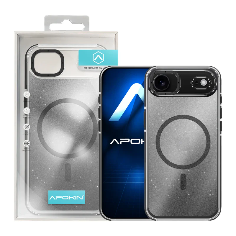 Capa com Purpurina MagSafe para iPhone 17 Air Lila - Imagem 2