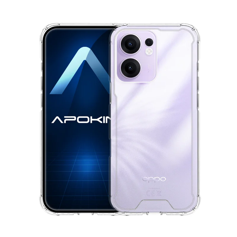 Capa Apokin para Oppo Reno 13F Transparente Anti-Golpe Premium