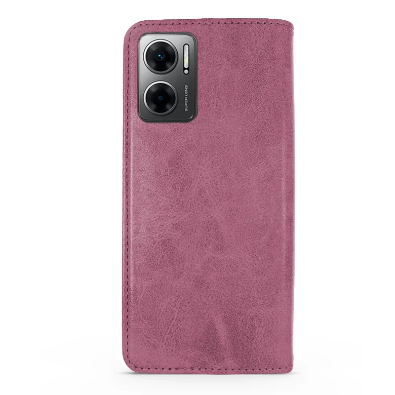 Capa Livro Apokin para Xiaomi Redmi 10 5G com Porta-Cartões em Pele Sintética Preto - Imagem 2