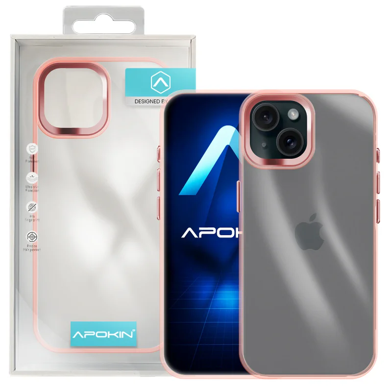 Capa Apokin para iPhone 11 Acrílica Transparente Lilás - Imagem 5