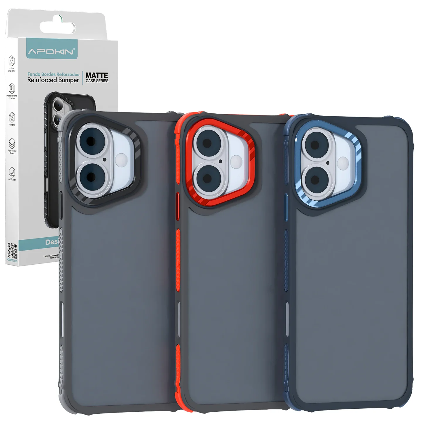 Capa Smoked Rock Apokin para iPhone 17 - Imagem 1