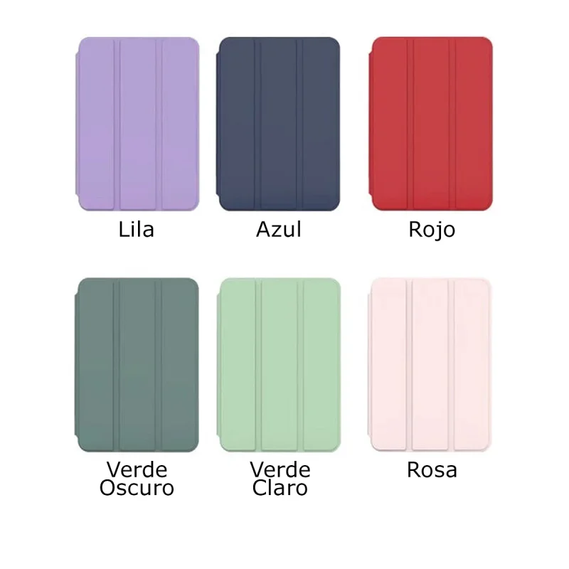Capa Apokin Smart Cover V2 para Apple iPad Air 9,7 polegadas com Suporte para Caneta Rosa Claro - Imagem 2
