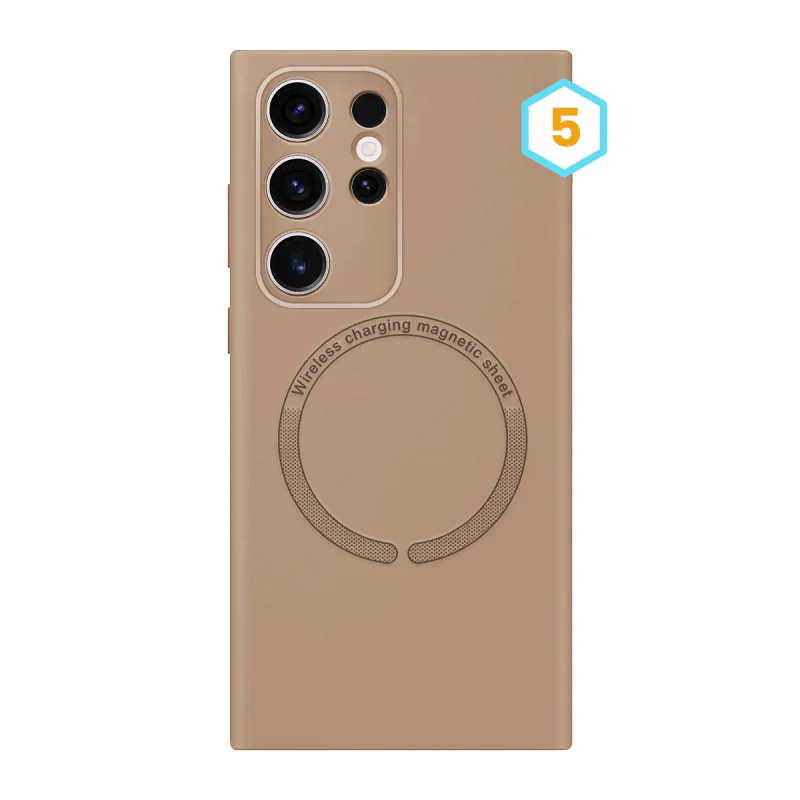 Capa Apokin para Samsung Galaxy S23 Ultra Silicone Líquido com MagSafe Modelo 10 - Imagem 6