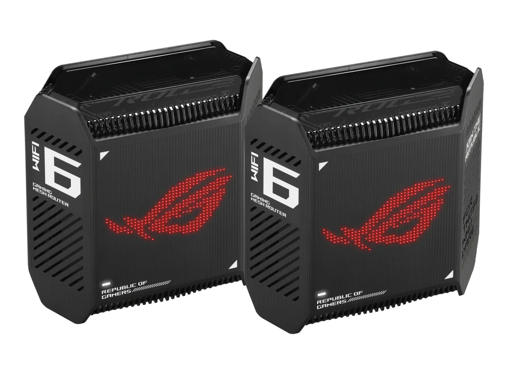 Sistema Mesh Wi-Fi 6 ASUS ROG Rapture GT6 AX10000 (2 unid.)