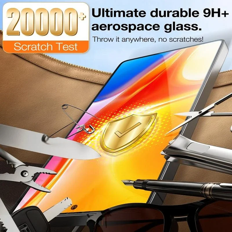Película de Vidro Temperado Apokin para Samsung Galaxy S26 com Aplicador Transparente - Imagem 4