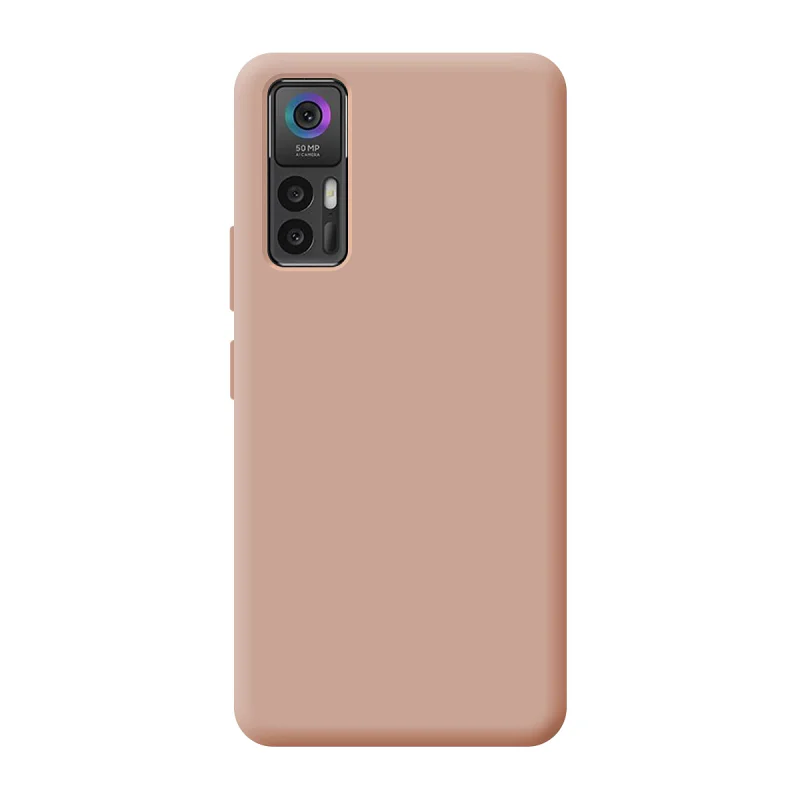 Capa Apokin para TCL 30 Silicone Macio com Proteção de Câmara 3D Azul - Imagem 4