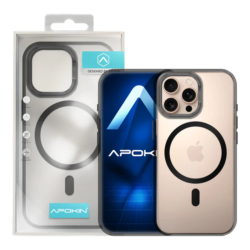Capa Apokin Armadura Mate com MagSafe para iPhone 13 Pro Max Branco - Imagem 2