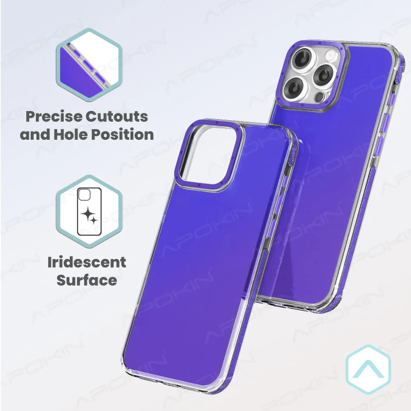 Capa Apokin para Xiaomi Redmi Note 15 4G/5G Camaleão Lilás - Imagem 3