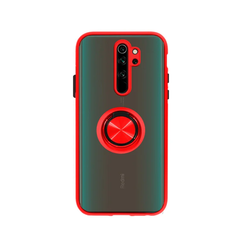 Capa Apokin para Xiaomi Redmi Note 8 Pro Gel com Suporte Fumada Preto - Imagem 4