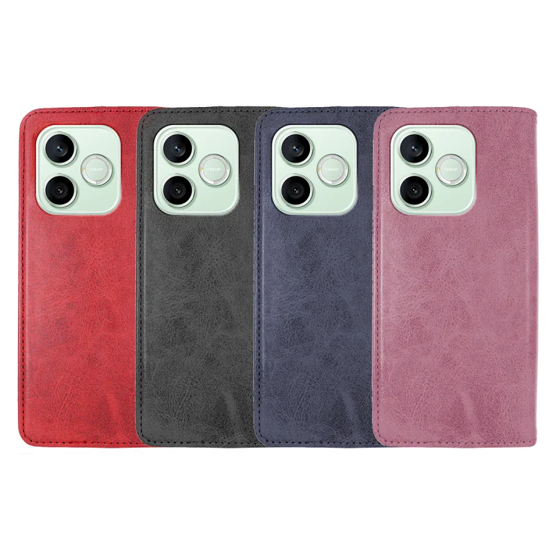 Capa Livro Apokin para Honor 600 Lite em Polipele com Porta-Cartões Preto