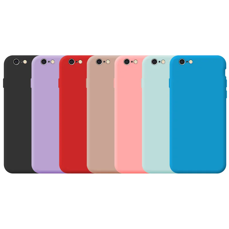 Capa Apokin para iPhone 6 Plus Silicone Macio com Proteção de Câmara 3D Preto - Imagem 1