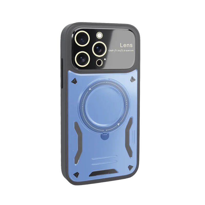 Capa Antichoques Apokin para iPhone 14 Pro Max com Suporte Verde - Imagem 3