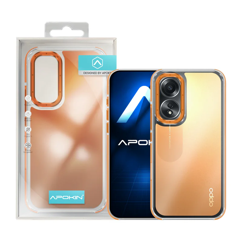 Capa Apokin para Oppo A38 4G Efeito Camaleão Prata - Imagem 2