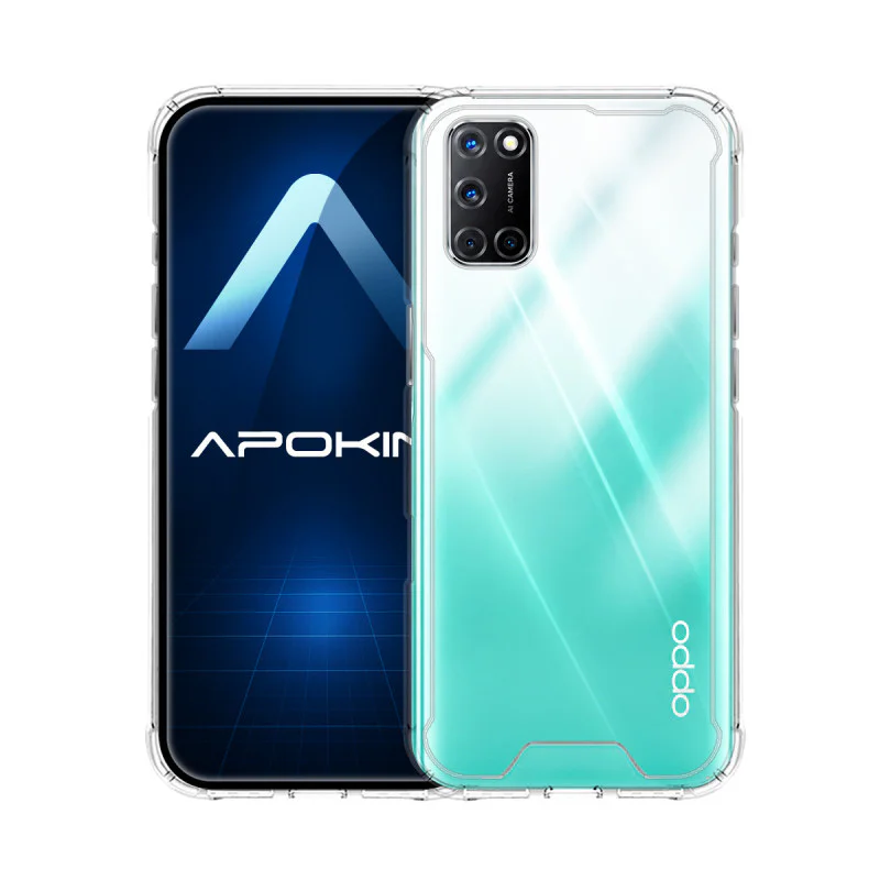 Capa Antichoque Premium Apokin para Oppo A52 e A72 Transparente