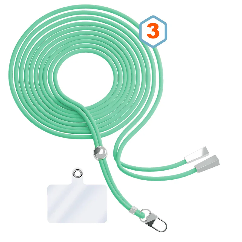 Cordão Universal Vermelho com Adaptador para Pendurar o Telemóvel 3 - Imagem 6