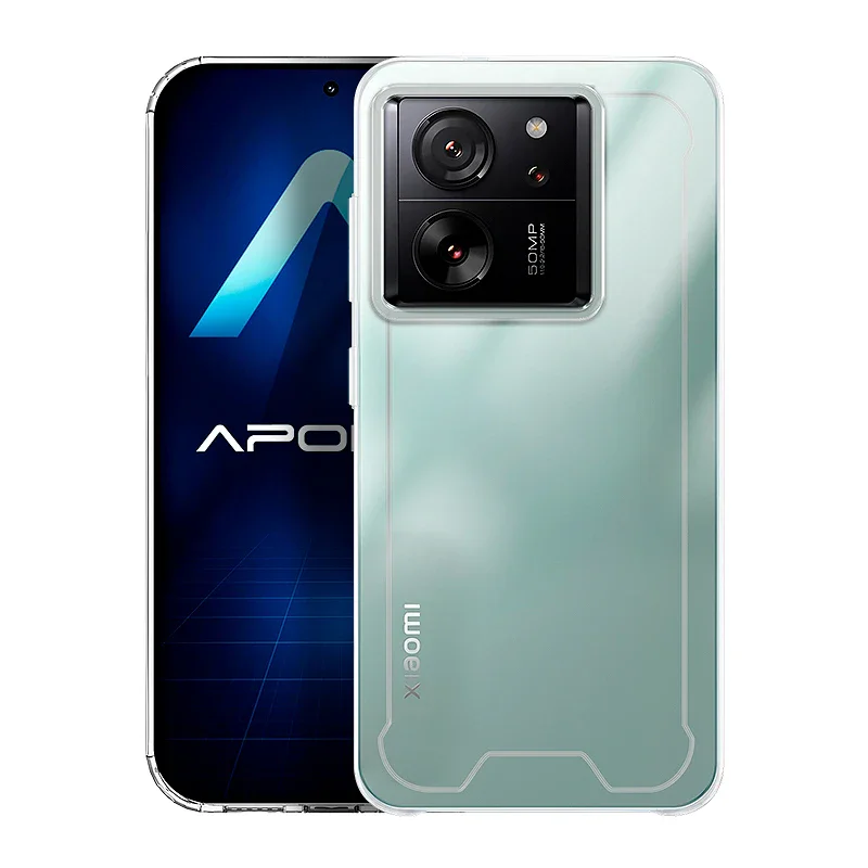 Capa Apokin Antichoques Premium para Xiaomi 13T e 13T Pro Transparente