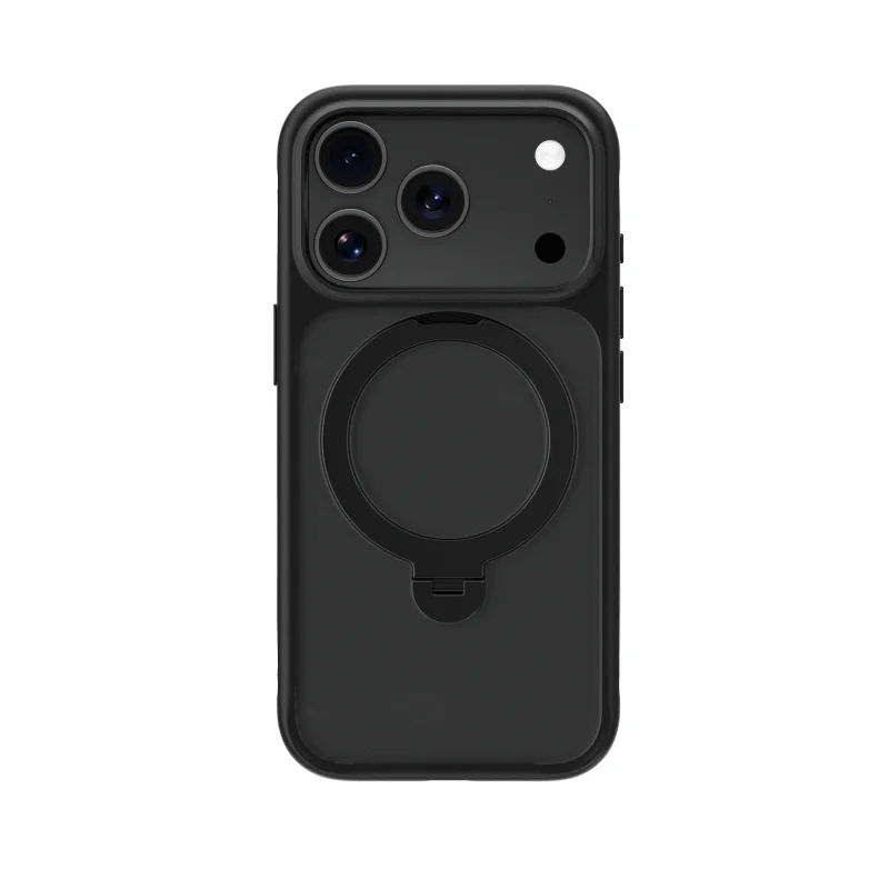 Capa Apokin para iPhone 17 Pro / 18 Pro Magnética com Suporte Rotativo 360 Graus Branco - Imagem 5
