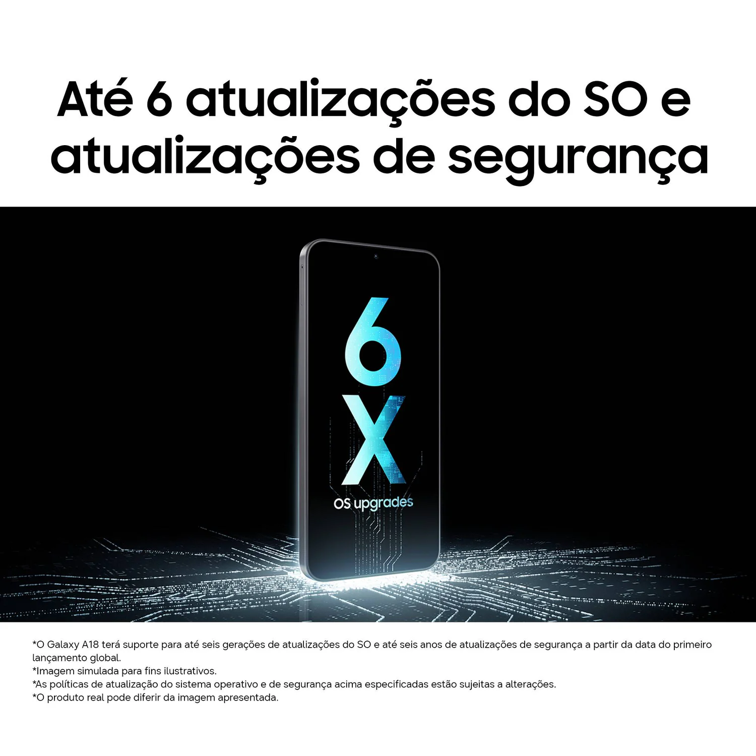 Smartphone SAMSUNG Galaxy A18 128GB Preto - Imagem 5