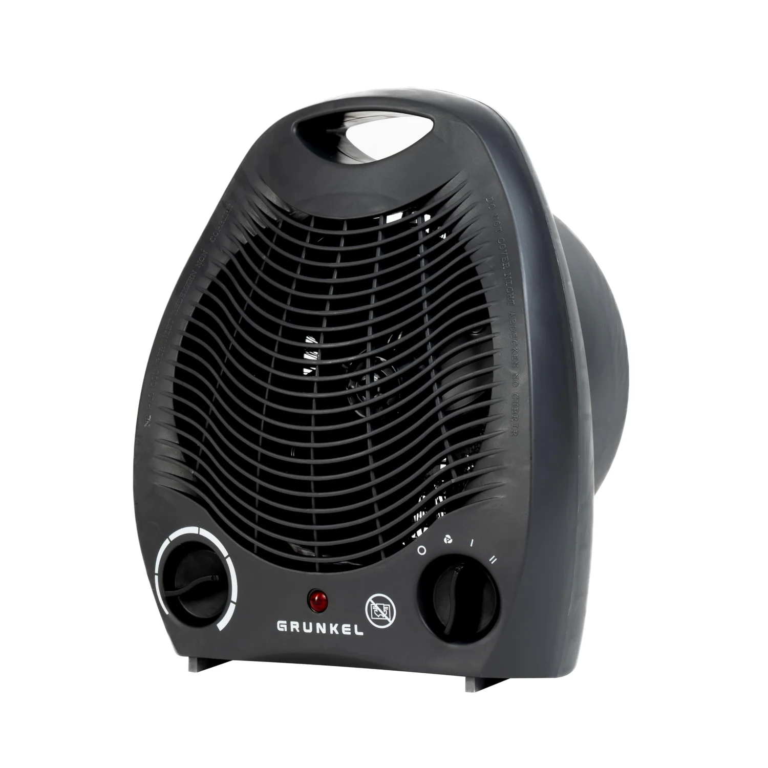 Termoventilador Grunkel WB-2000 2000W 2 Potências com Termóstato Preto