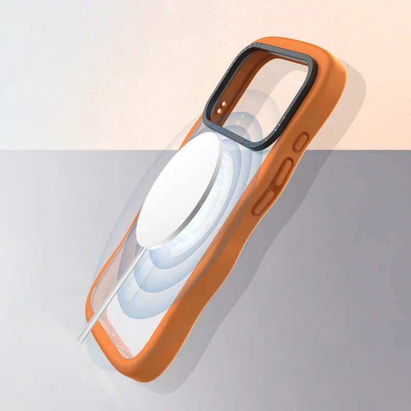 Capa Apokin para iPhone 17 com Relevo Ondulado Lilás - Imagem 4
