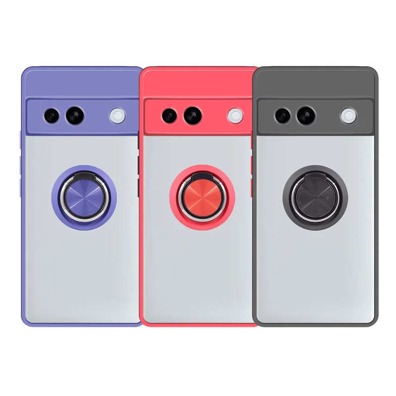 Capa Apokin para Google Pixel 8 Pro Gel Magnética com Suporte Fumada Preto