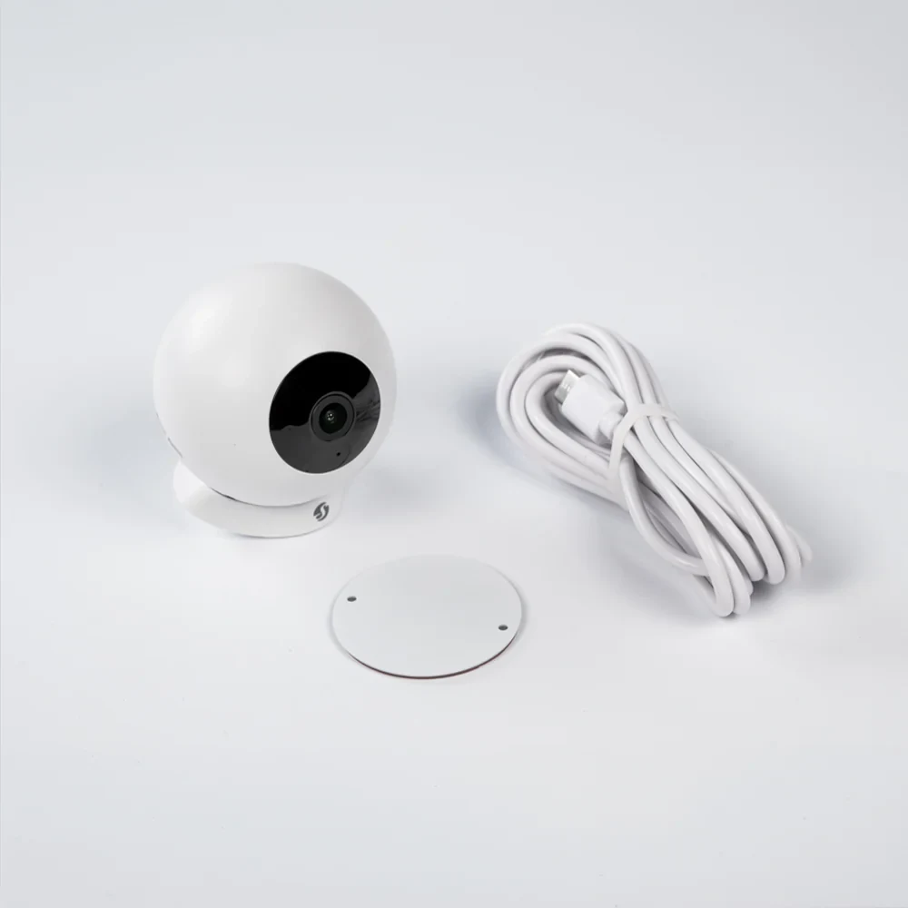 Câmara de Vigilância Wi-Fi Shelly Camera Full HD 1080p com Visão Noturna, Áudio Bidirecional e Deteção de Movimento Branco - Imagem 5