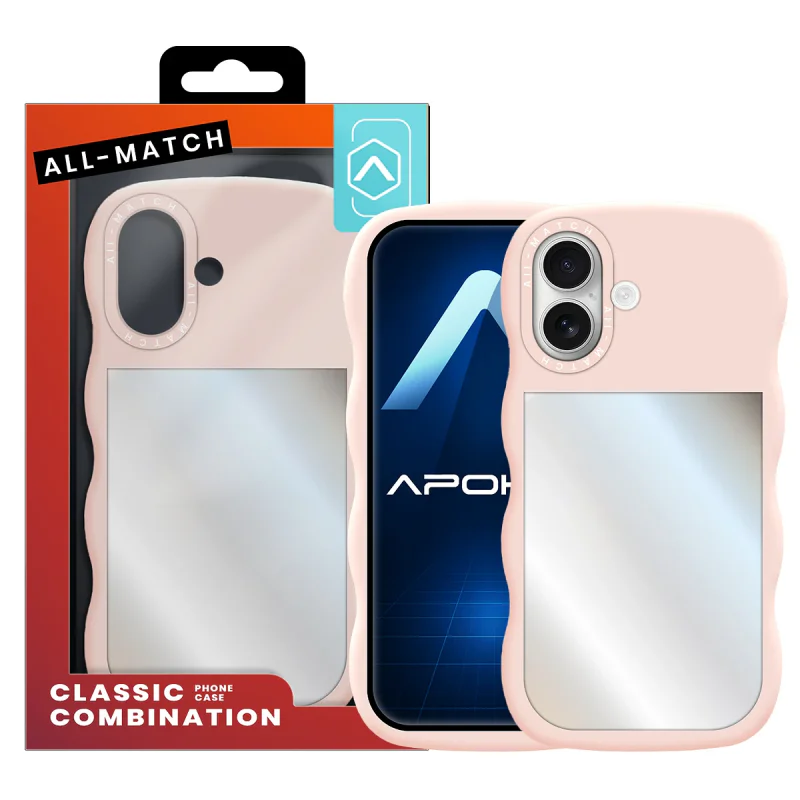 Capa Apokin Allmatch para iPhone 17 com Espelho Preto - Imagem 5
