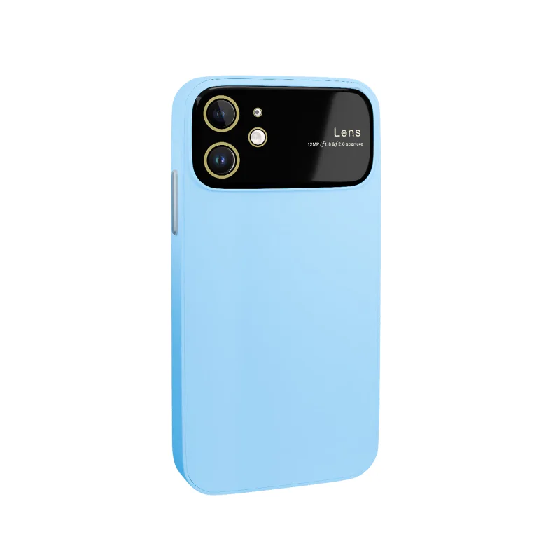Capa de Silicone Apokin para iPhone 11 Mate com Proteção de Câmara Preto - Imagem 6