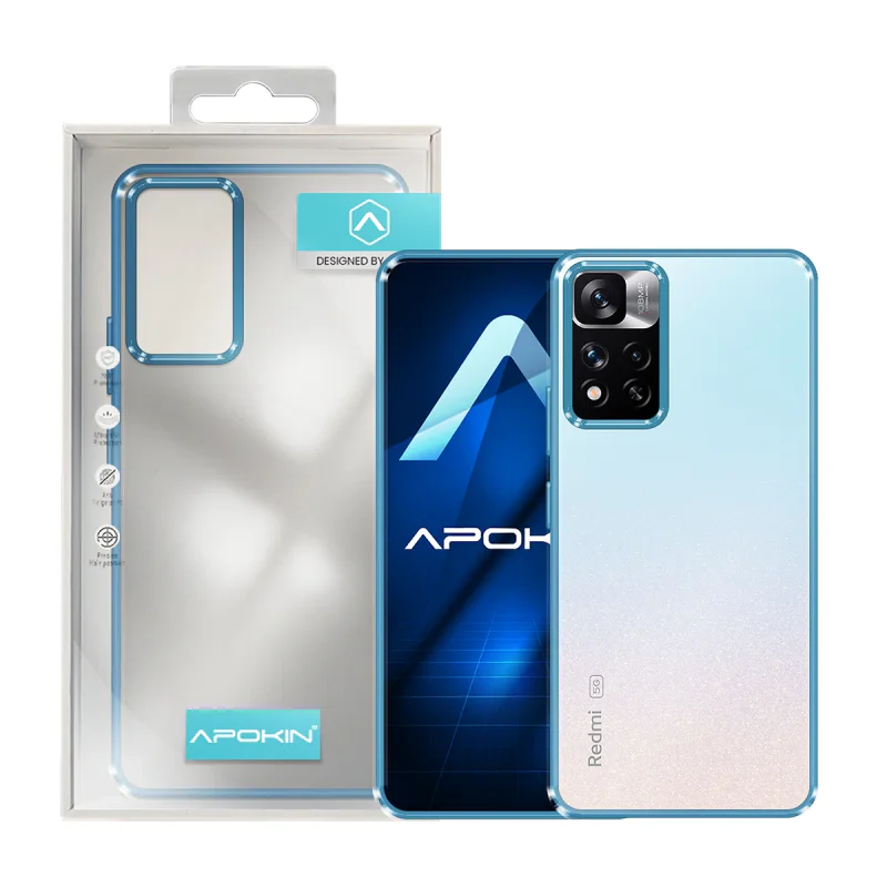 Capa Apokin Antichoque para Xiaomi Redmi Note 11 Pro e Note 12 Pro 5G Transparente - Imagem 5