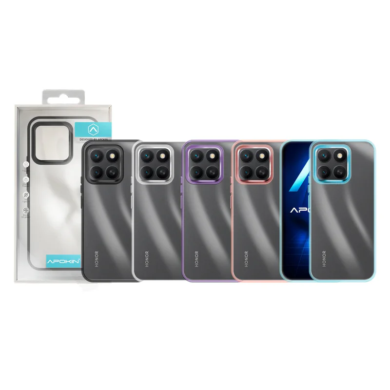 Capa Apokin para Honor X6b Acrílica Transparente Branco