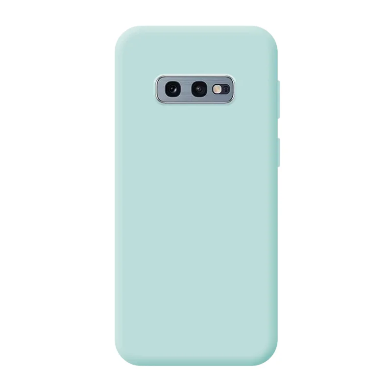 Capa de Silicone Suave Apokin para Samsung Galaxy S10e Rosa - Imagem 3