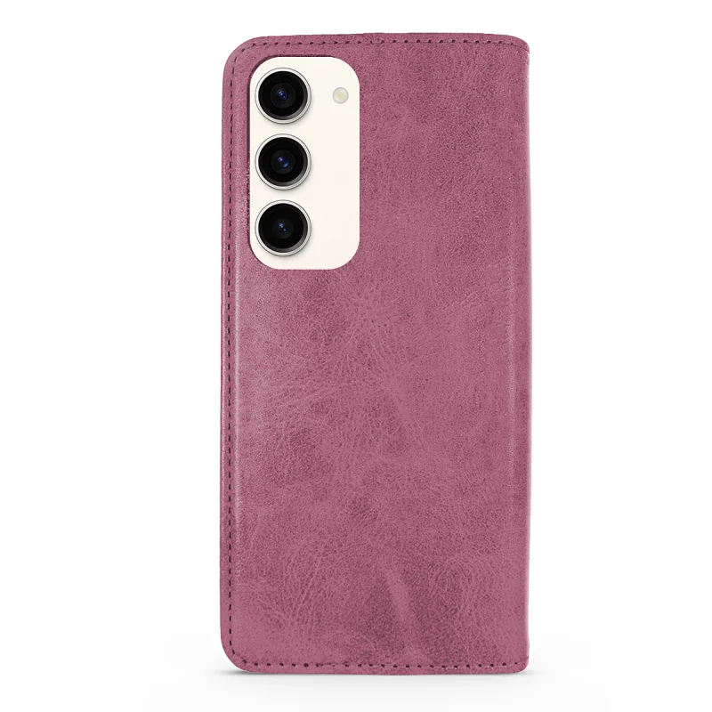 Capa Livro com Porta-Cartões Apokin para Samsung Galaxy S23 Plus em Pele Sintética Azul - Imagem 2