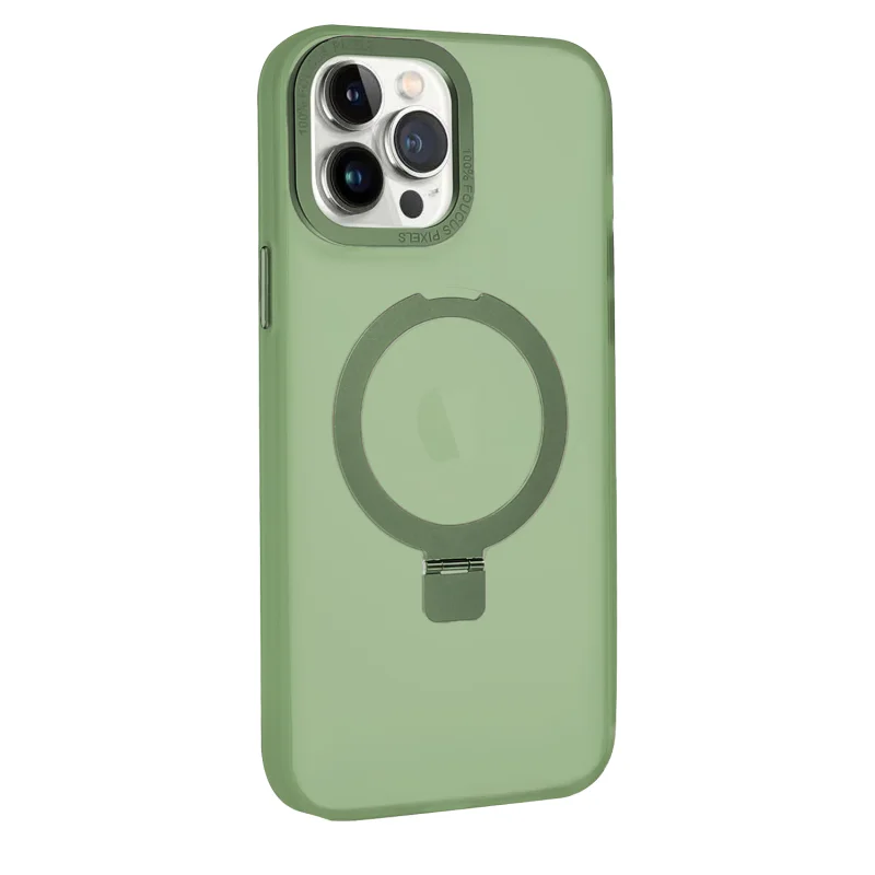 Capa Apokin Focus para Apple iPhone 13 Pro com Suporte Rosa - Imagem 3