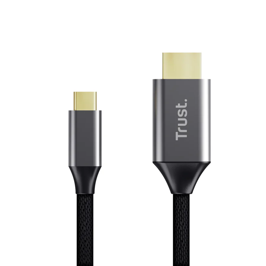 Cabo Trust Calyx USB-C para HDMI 2 m Trançado 4K - Imagem 3